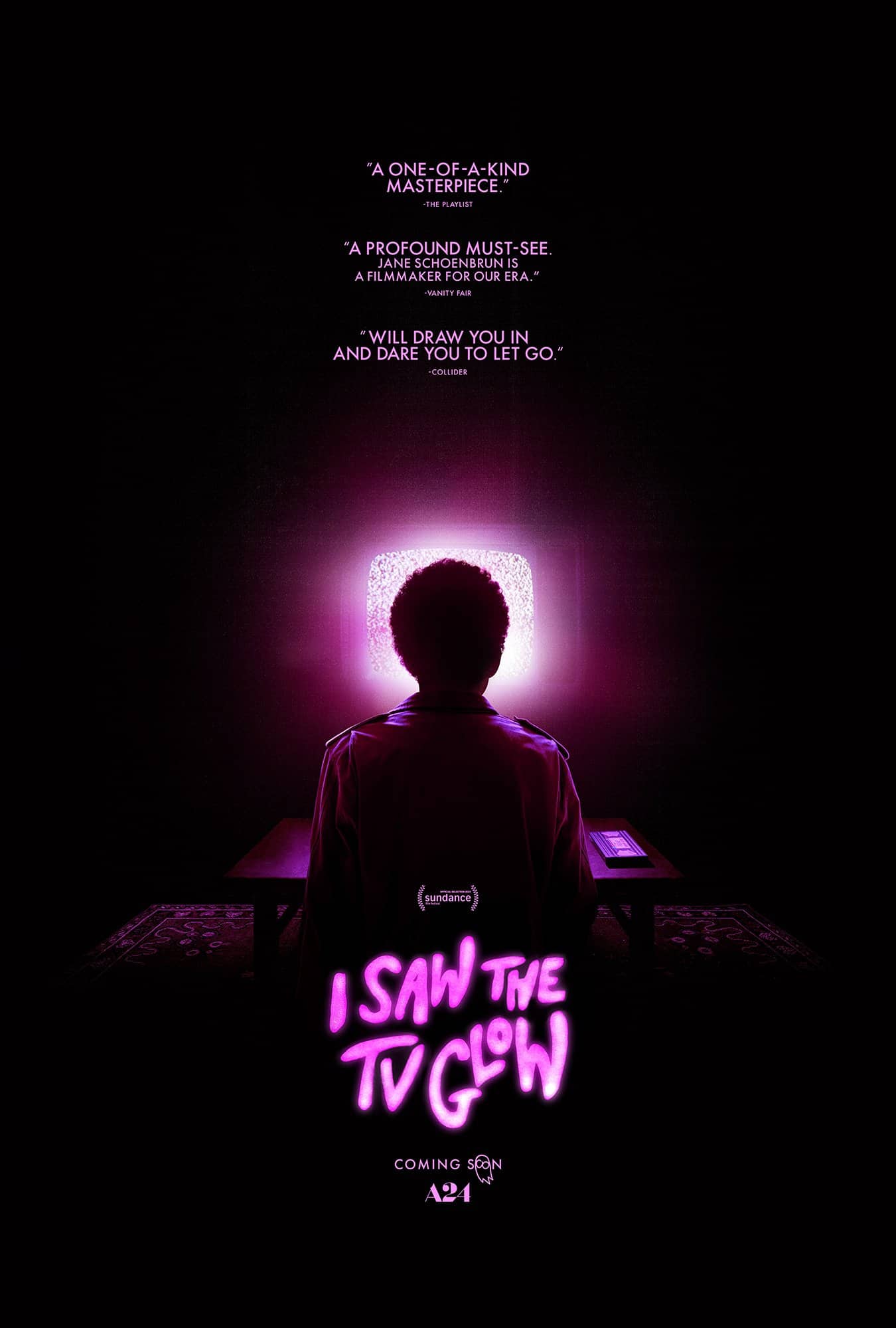 A24 unveils a poster for I Saw the TV Glow, trailer is coming tomorrow