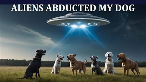 Aliens Abducted My Dog